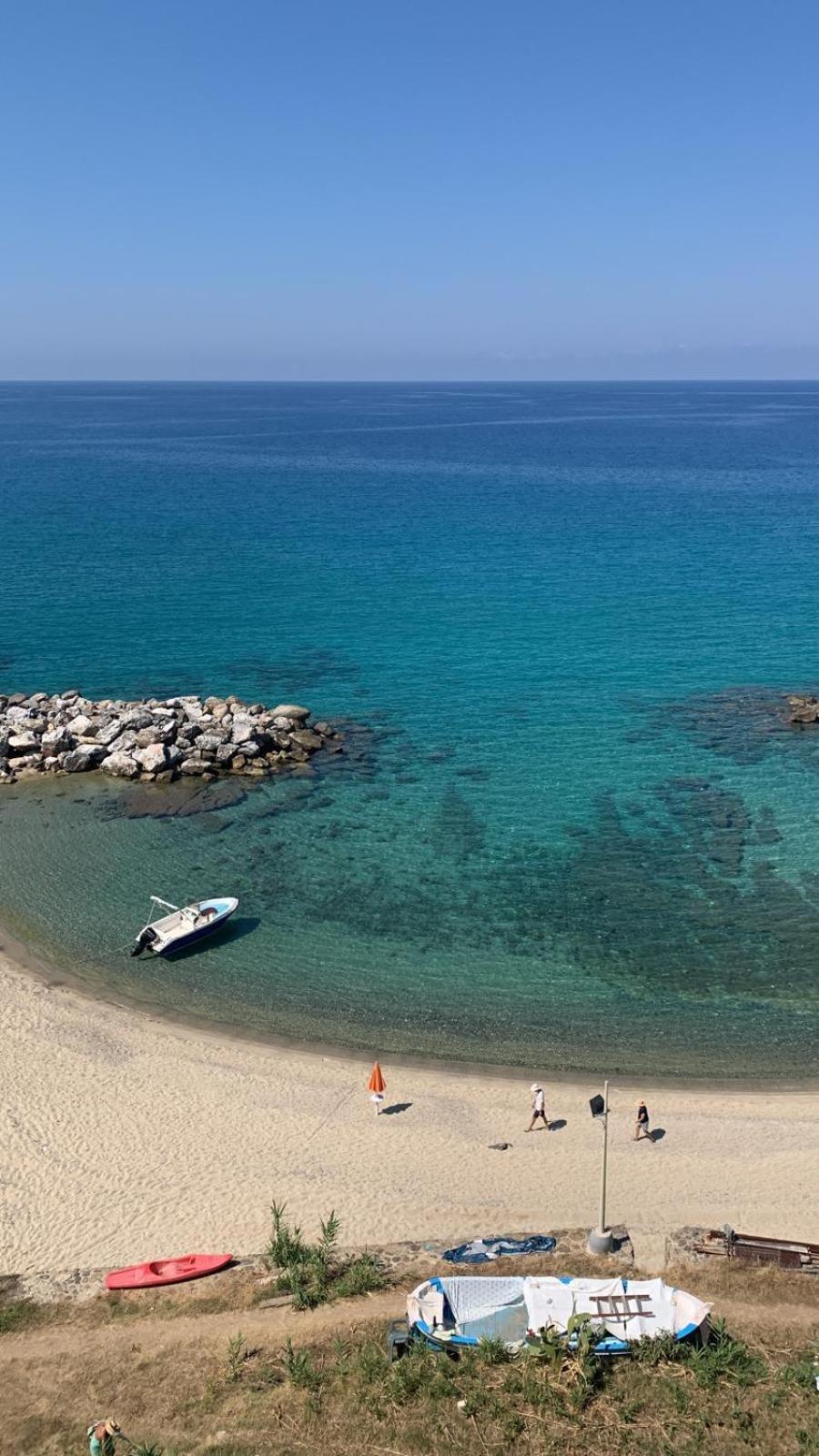 شقة Terrazza Sul Mare بيتسو المظهر الخارجي الصورة